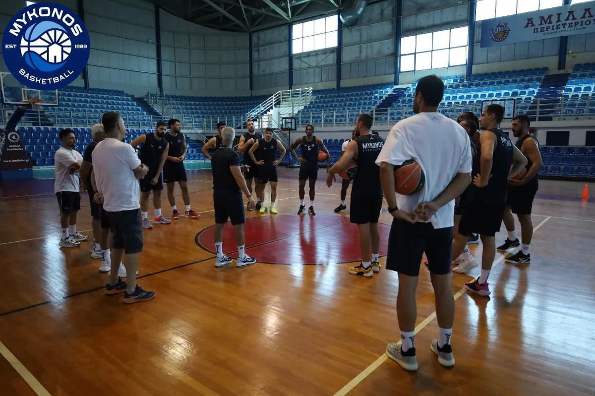 Μύκονος: Έναρξη προετοιμασίας για την ιστορική σεζόν στην Stoiximan GBL
