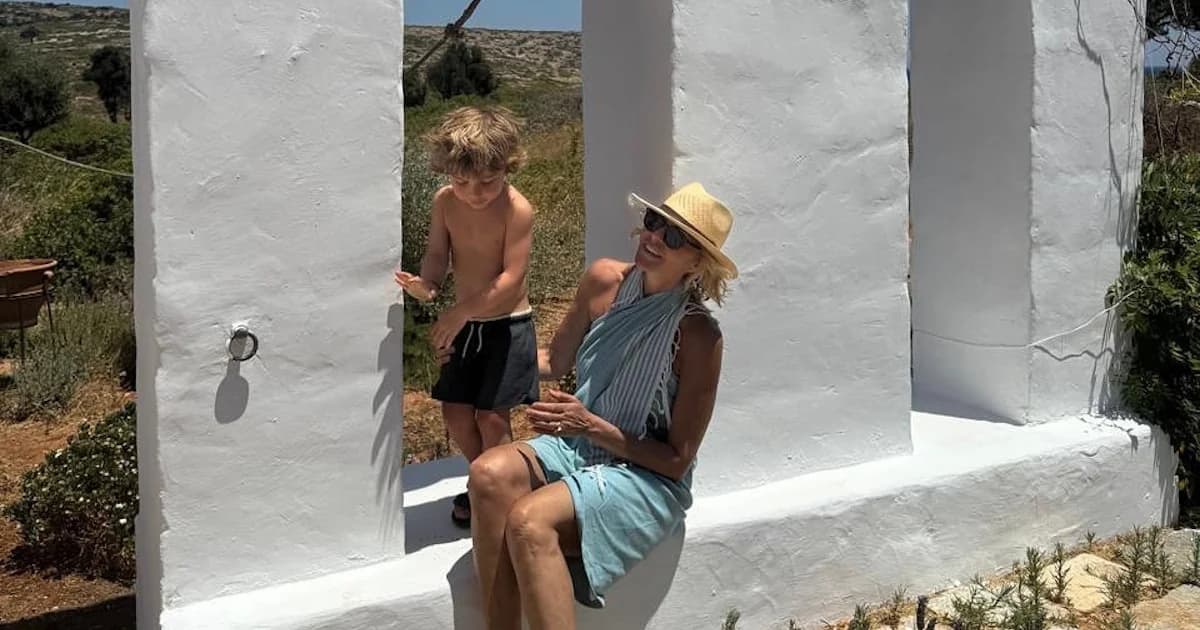Jenny Balatsinou: Familienfotos aus dem Urlaub in Patmos