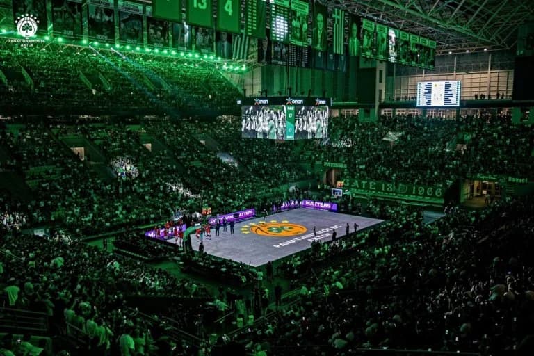 El estadio OAKA renombrado como “Telekom Center Athens”