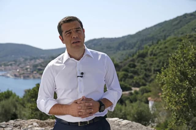 SYRIZA erinnert an Tsipras' Rede in Ithaka zum Ende der Memoranden