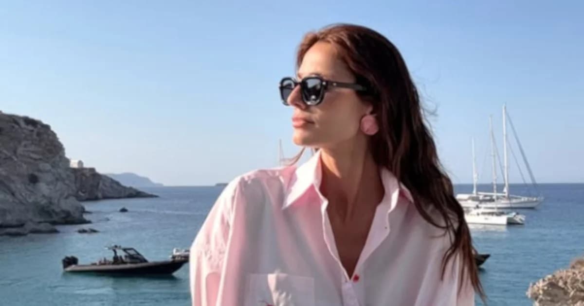 Iliana Papageorgiou: Sommerurlaub in Kimolos