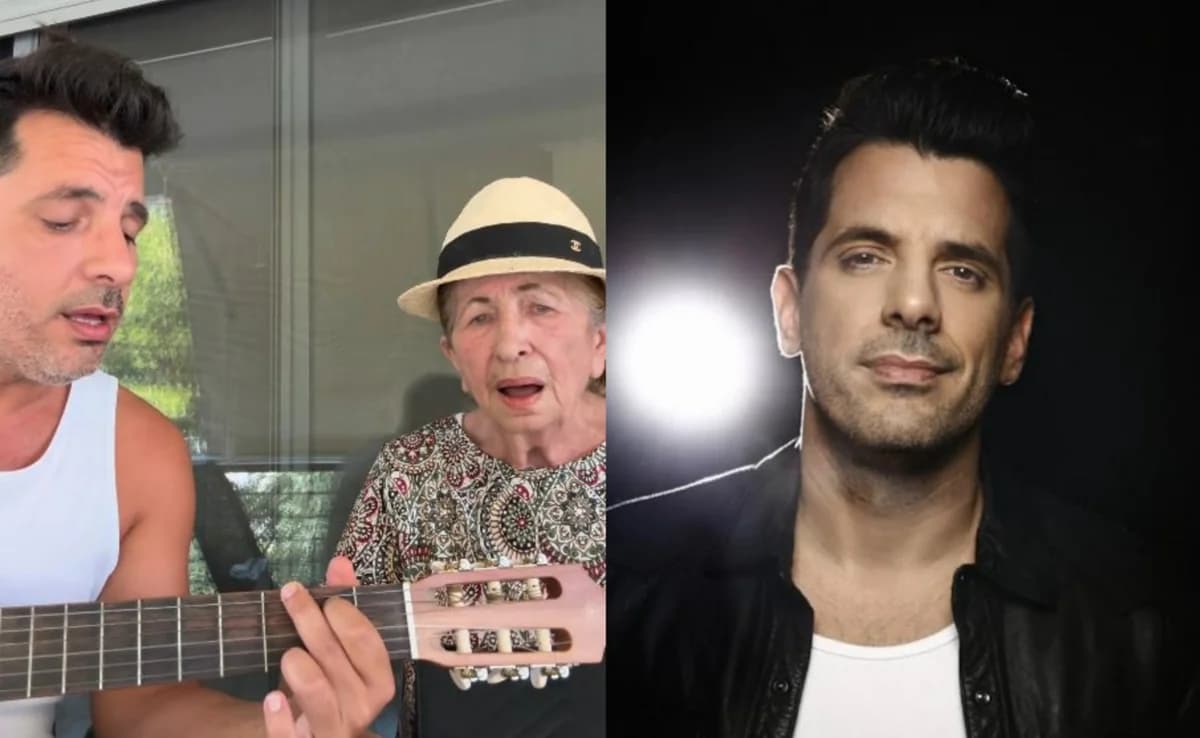 Thodoris Ferris: Emotivo dueto con su madre cantando a Kazantzidis