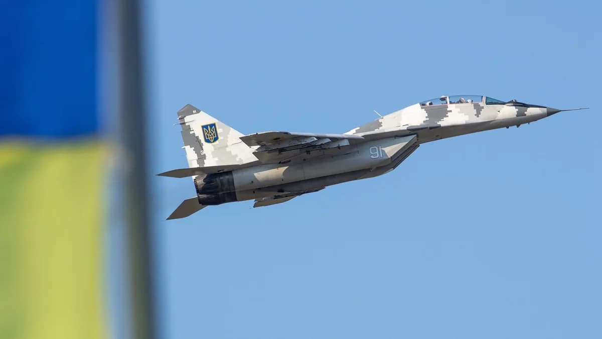 Ukrainisches MiG-29-Kampfflugzeug stürzt ab – Pilot tot