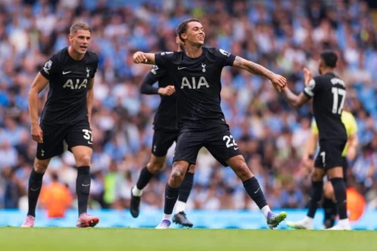Premier League: Tottenham besiegt Manchester City im Etihad