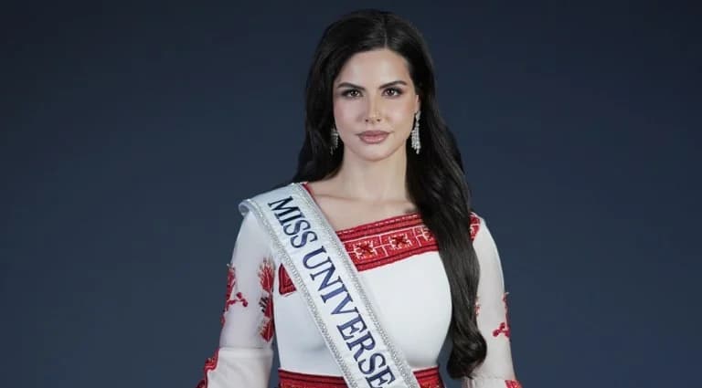 Nadine Ayyoub: Palästinas erste Miss Universe-Teilnehmerin