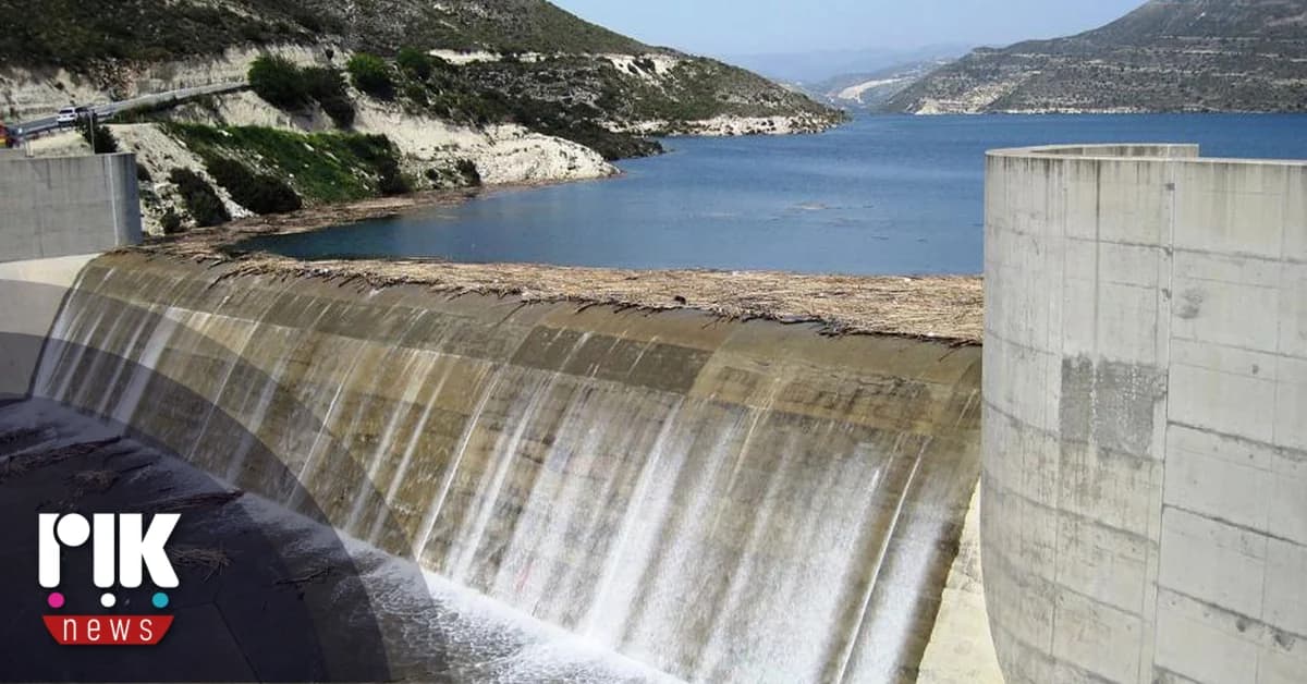 סכרי קפריסין כמעט ריקים עקב בצורת ממושכת
