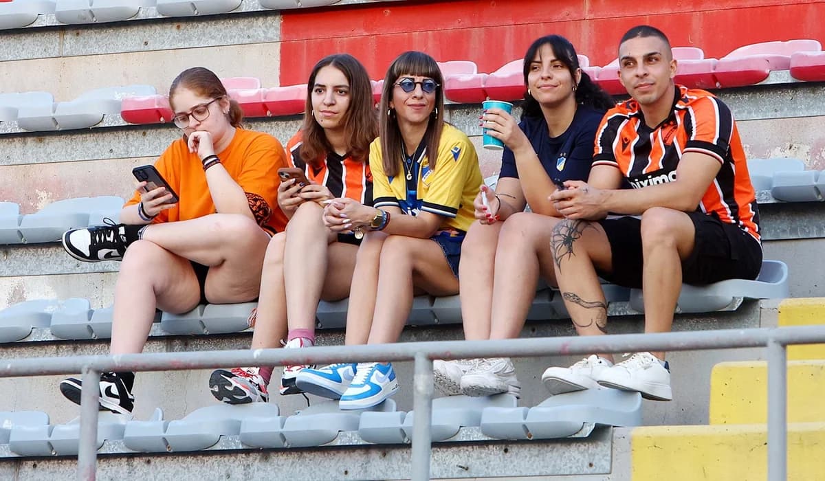 APOEL fans at «Ammóchostos» for the first game of the season