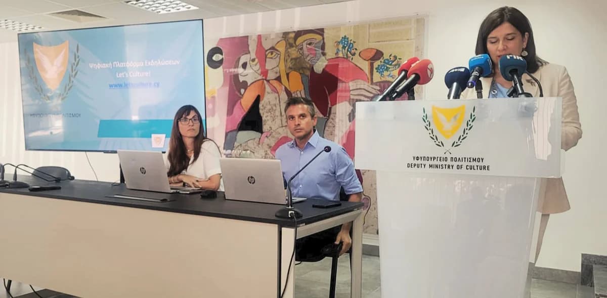 הושקה פלטפורמה דיגיטלית «Let’s Culture» לאירועי תרבות בקפריסין