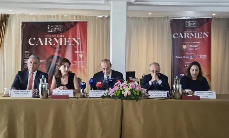 Festival Afrodita de Pafos: La ópera Carmen promete altos estándares