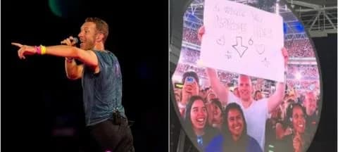 Romantic Proposal at Coldplay Concert: Chris Martin's Comment