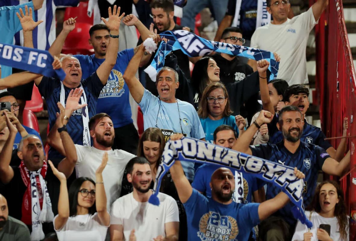 Paphos: Alle bereit für das Spiel gegen Roter Stern Belgrad