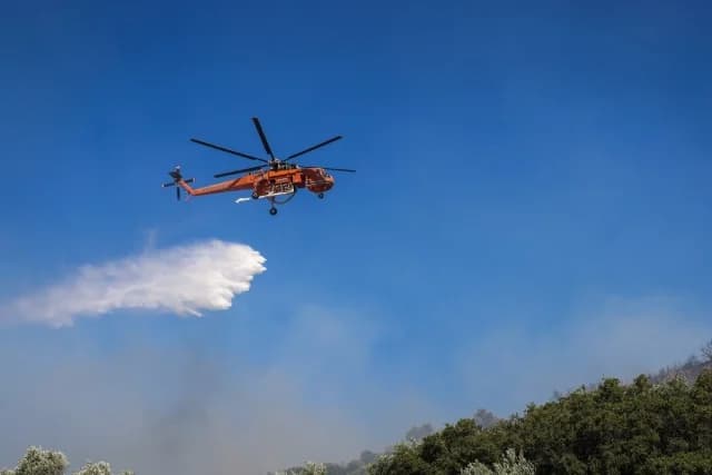 35 Wildfires in Greece in the Last 24 Hours