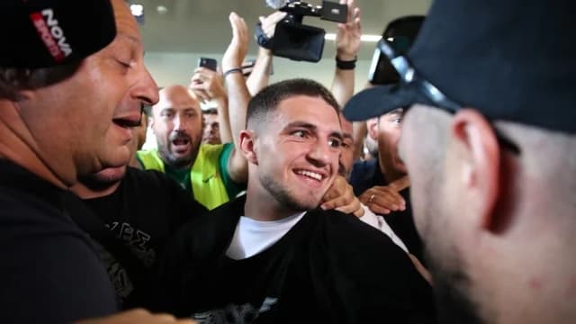 Z. Melas im Zafeiris-Präsentationsvideo für PAOK