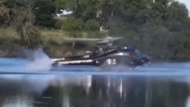 France: Helicopter Crashes While Fighting Fire