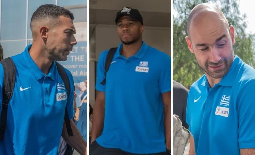 Εθνική Ελλάδας: Άφιξη στην Κύπρο για το FIBA EuroBasket 2025