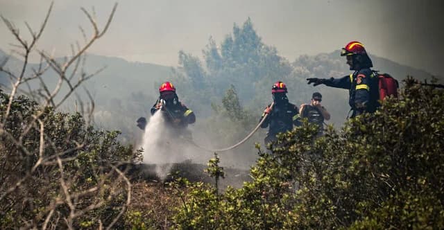 יורוסטאט: יוון שנייה באיחוד האירופי בכוחות כיבוי אש