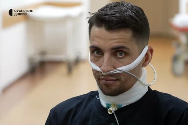 Ukraine: Soldier Survives 5 Days with Cut Throat