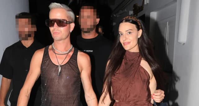 Ariana Rockefeller y Jack Morgan en Mykonos