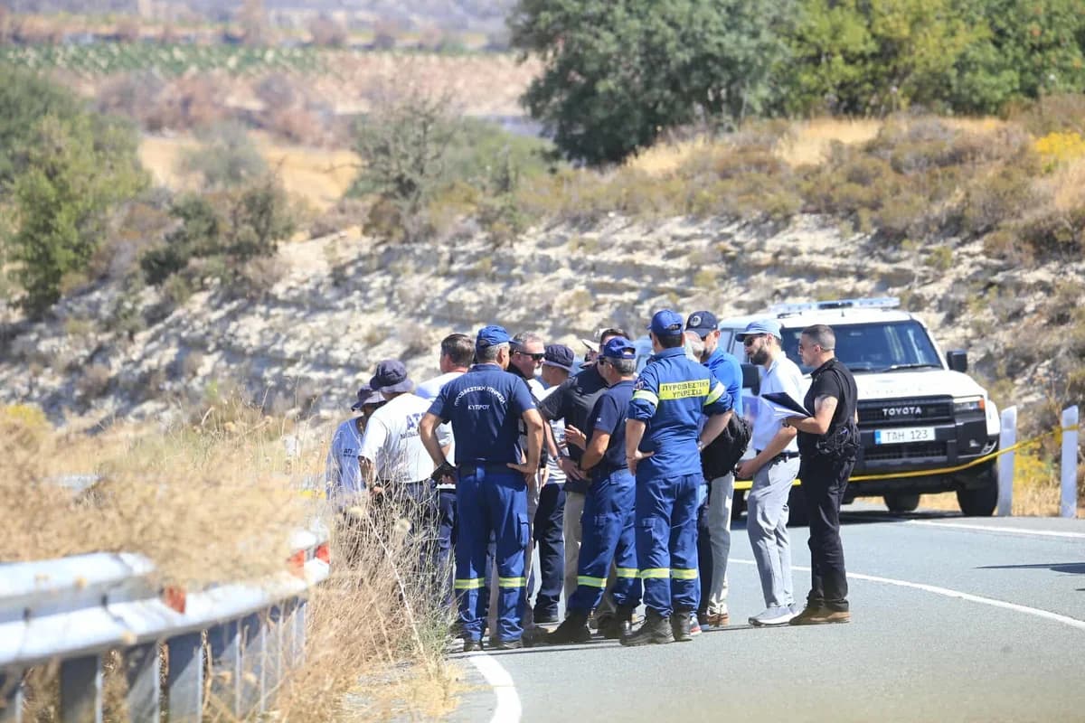 Entregado informe sobre incendios en las montañas de Limassol