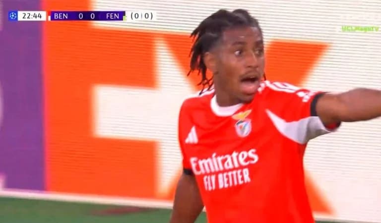 Zweites Tor von Benfica gegen Fenerbahce aberkannt