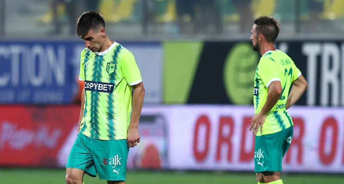 AEK Larnakas Ungeschlagen-Serie in der 'AEK Arena' gerissen