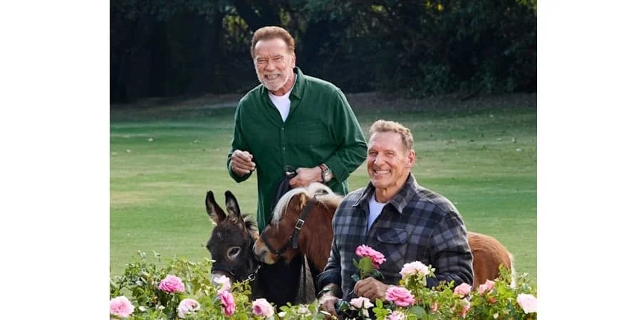 Schwarzenegger y Moeller en la nueva campaña de PARKSIDE
