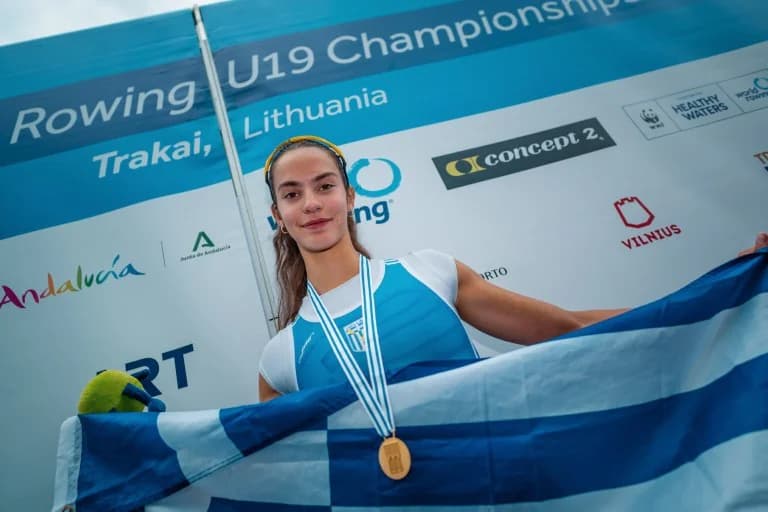 Valia Lykomitrou: Athletin des Monats, Studium in Yale und Rockmusik