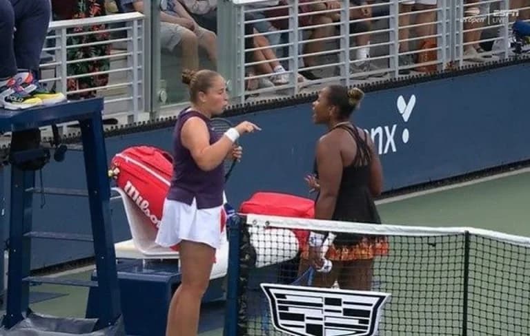 US Open: Ostapenko and Townsend Clash – 'You're uneducated'