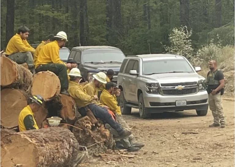 USA: Festnahme von Feuerwehrleuten bei Waldbrandbekämpfung löst Empörung aus