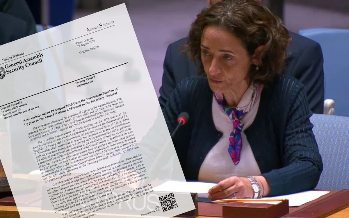 Cyprus: Verbal Note on Turkey-Libya Deal – "Constructed Non-Existent Maritime Border"