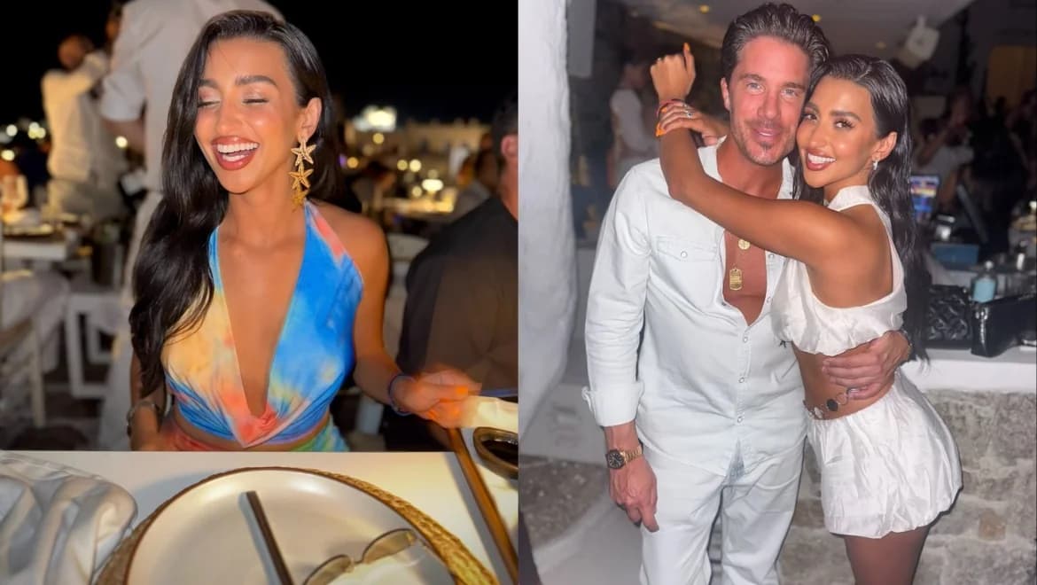 Anastasia and Nikos Oikonomopoulos: Viral Moment in Paros