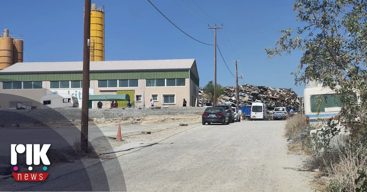 Aradippou Explosion: Three Injured at Scrap Metal Facility