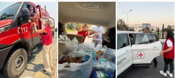 Cyprus Red Cross Supports Fire Victims in Limassol