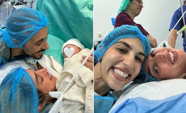 Andreana Fragoudi und Panos Dimitriadis begrüßen ihr zweites Kind