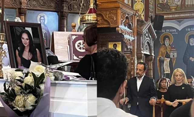 Συγκίνηση στην κηδεία της Μαρίας Αριστοτέλους – Το «αντίο» του Προέδρου Χριστοδουλίδη