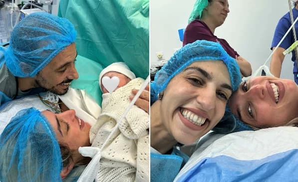 Andreana Fragoudi und Panos Dimitriadis begrüßen ihr zweites Kind