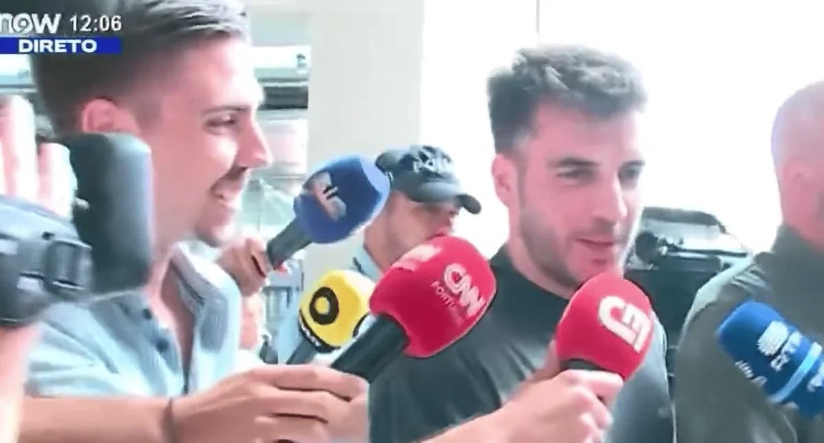 Periodistas portugueses a Ioannidis: '¿Eres el nuevo Gyökeres?'
