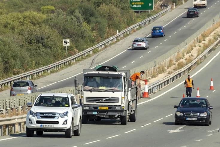 סגירת נתיבים בכבישים המהירים של ניקוסיה עקב עבודות בכביש