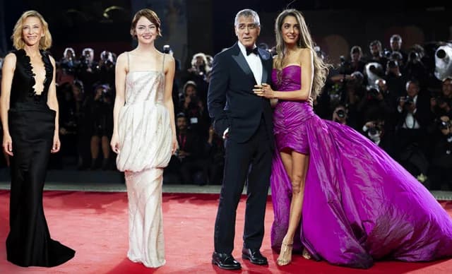Venice Film Festival: Stars' stunning appearances on the red carpet