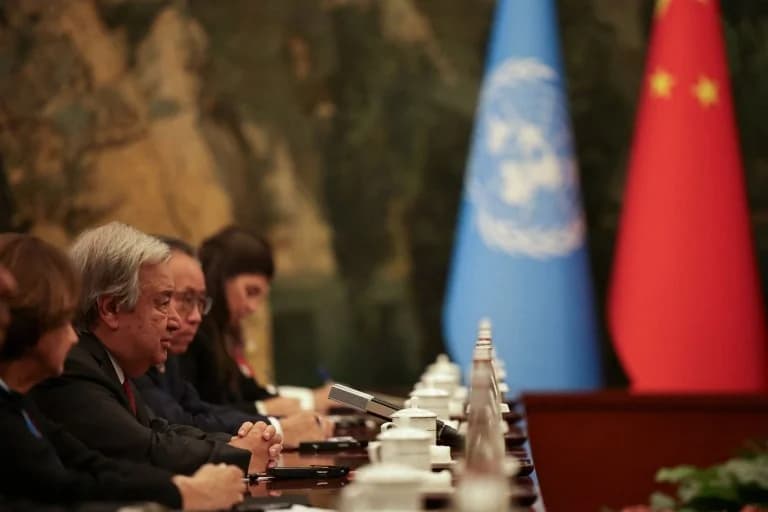 Guterres a Xi: El apoyo de China al multilateralismo es vital