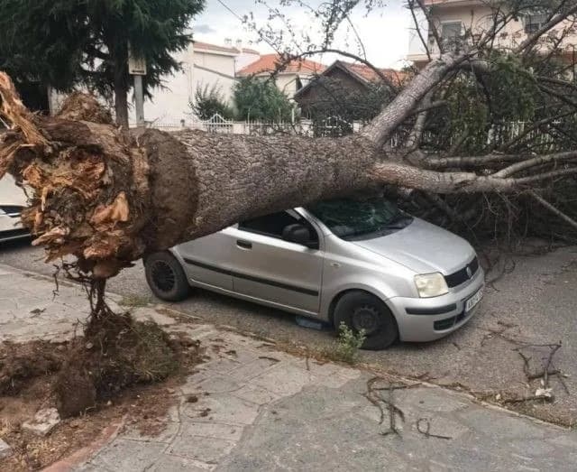 מזג אוויר סוער: מכבי האש הגיבו ל-100 קריאות בקורפו, אפירוס ומקדוניה