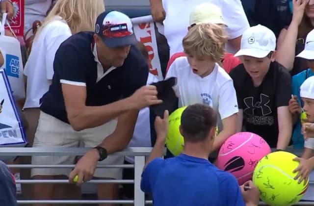 US Open-Eklat: CEO entreißt Kind signierte Kappe