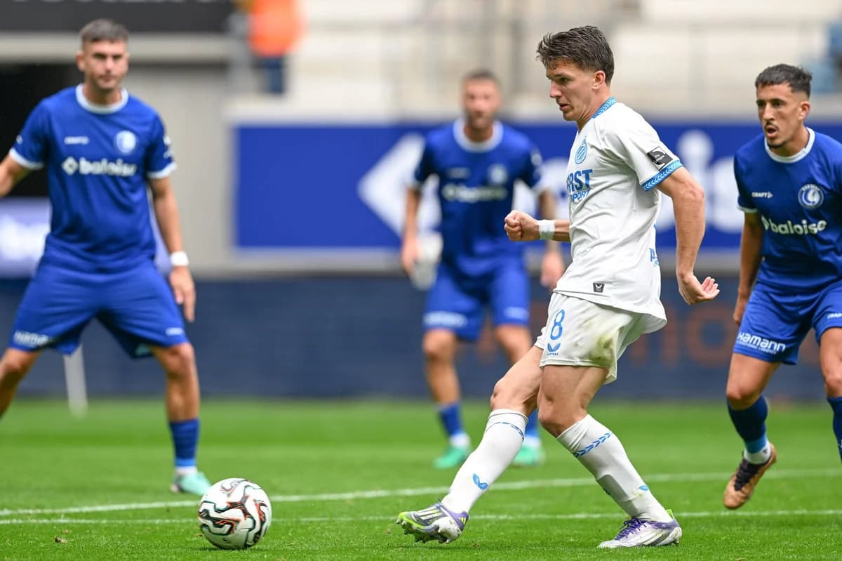 Tzolis Assists in Club Brugge's Draw Against Gent