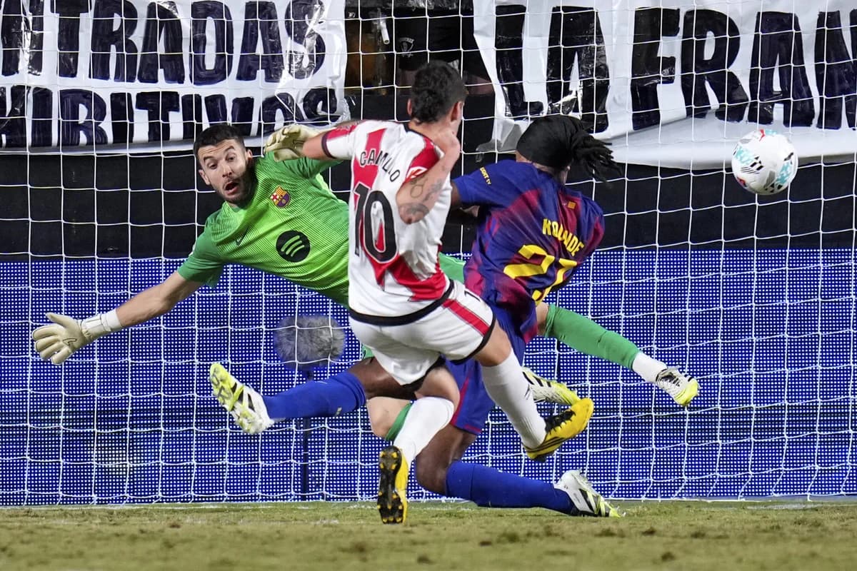 Rayo Vallecano Holds Barcelona to a Draw