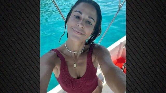 Katerina Papoutsaki shares photos from her vacation in Agistri
