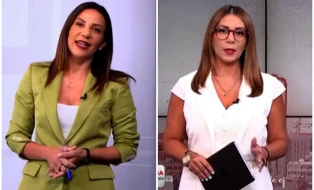 Katerina Agapitou 和 Katia Savva：塞浦路斯 ALPHA 电视台的时尚首秀