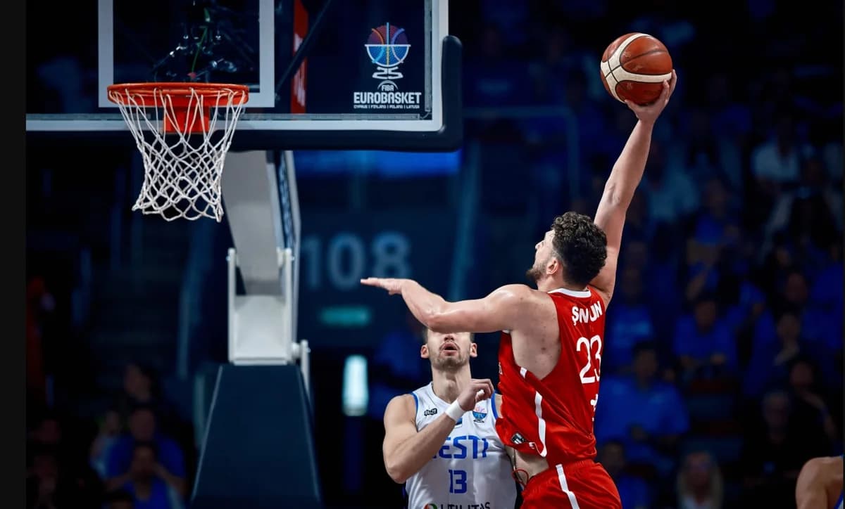Türkei besiegt Estland 84-64 in der Eurobasket 2025 Qualifikation