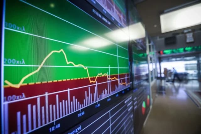 Χρηματιστήριο Αθηνών: Αντιδράσεις και κέρδη με οδηγό τις τράπεζες