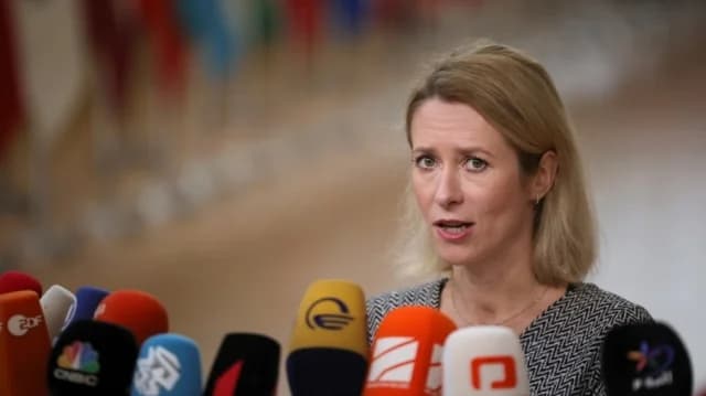 Kaja Kallas: El memorando Turquía-Libia viola derechos soberanos