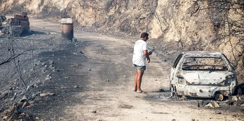 שריפה בלימסול: עדויות של תושבים על הרס ותקווה